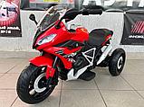 Детский электромотоцикл Baby Driver Kawasaki арт. K333 (красный), фото 3