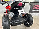 Детский электромотоцикл Baby Driver Kawasaki арт. K333 (красный), фото 6