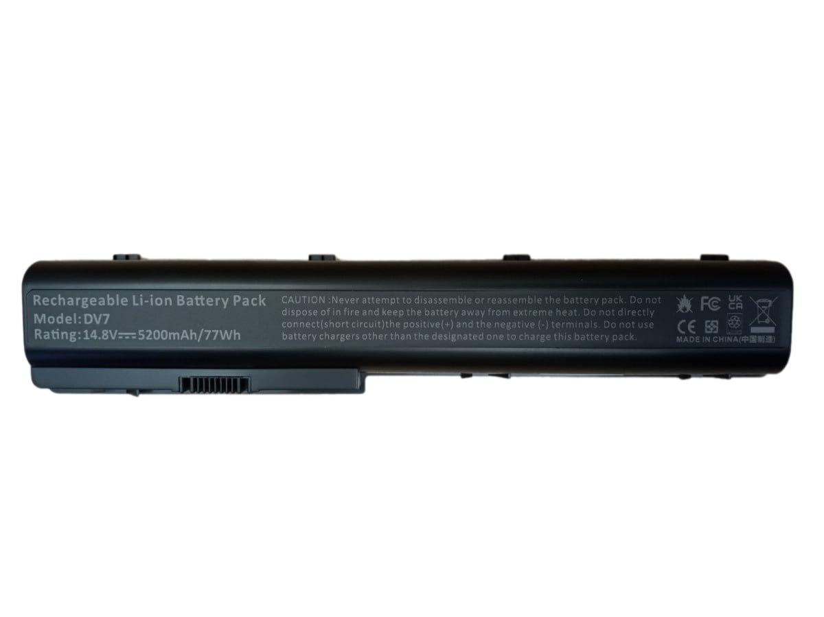 Аккумулятор (батарея) для ноутбука HP Pavilion dv7-1100 (HSTNN-DB74, GA06) 14.4V 5200mAh - фото 9 - id-p26661886