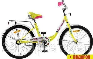Детский велосипед Stels Pilot 200 Lady 20 Z010 (лимонный, 2019)