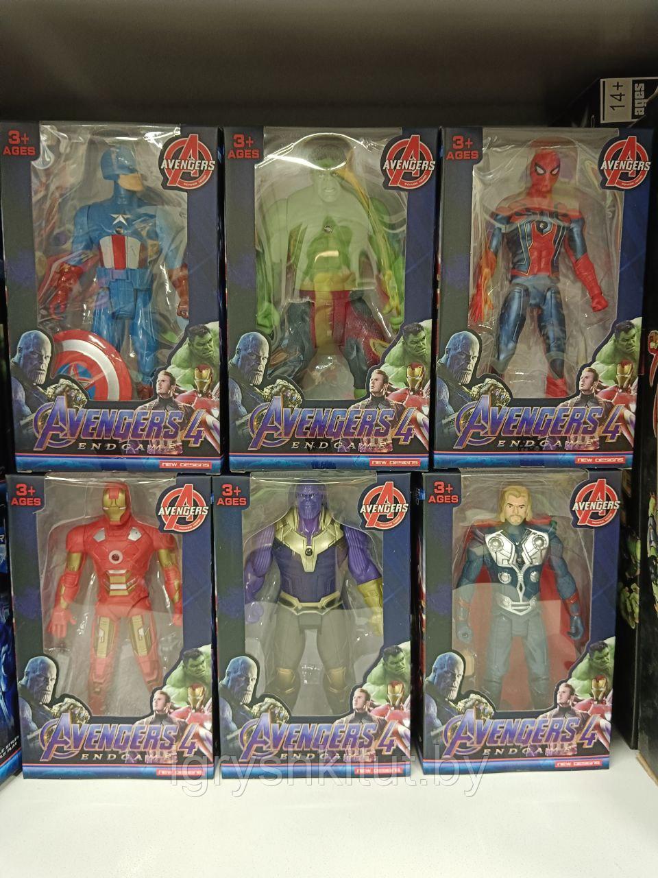 Набор из 6 Супергероев из Самых популярных комиксов Marvel и DC Comics - фото 3 - id-p225104283