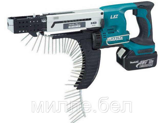 Аккум. шуруповерт MAKITA DFR 750 RFE в чем. (18.0 В, 2 акк., 3.0 А/ч Li-Ion, 1 скор., 80 Нм, шурупы до 4 мм) - фото 1 - id-p225105832