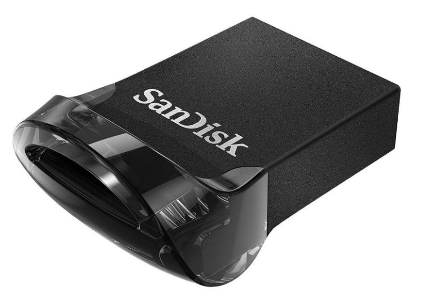Флеш Диск Sandisk 128Gb ULTRA FIT SDCZ430-128G-G46 USB3.1 черный - фото 1 - id-p225105862