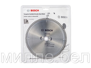 Диск пильный 254х30 мм 96 зуб. универсальный ECO ALUMINIUM BOSCH ( твердоспл. зуб)