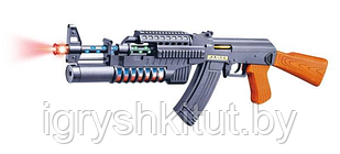 Игрушечный автомат AK-74 со световыми и звуковыми эффектамии