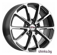 Литые диски iFree Skibidi (КС909) 17x6.5" 5x114.3мм DIA 67.1мм ET 45мм Блэк Джек