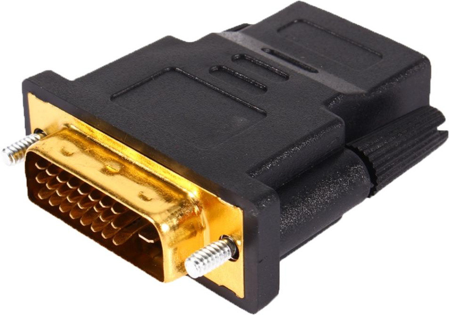 Greenconnect Адаптер-переходник DVI-D Dual-link 24+1M/HDMI 19F GCR-CV105 Greenconnect Адаптер-переходник DVI-D - фото 1 - id-p225106938