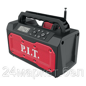 Аккумуляторное bluetooth-радио solo, 20 В, 85,7-108 МГц, 2х10 Вт, usb 2,0, выход 5 В, 2,1 А (PJS20H-10A)