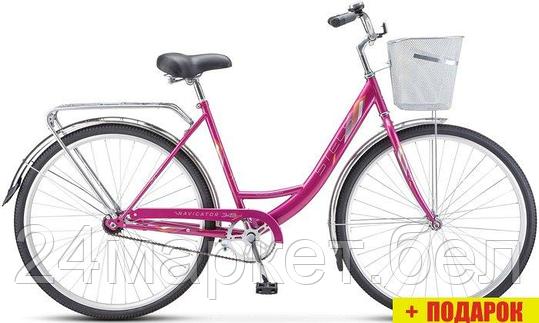 Велосипед Stels Navigator 345 28 Z010 2023 (пурпурный), фото 2