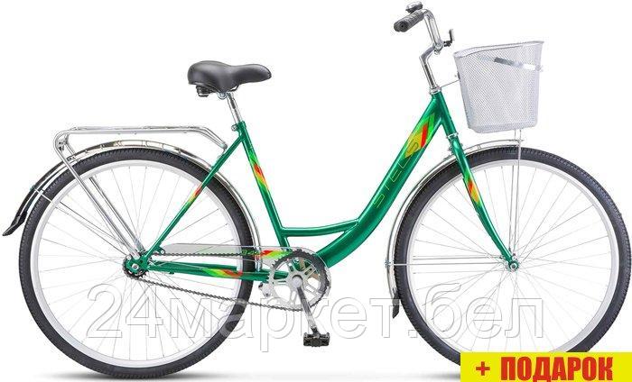 Велосипед Stels Navigator 345 28 Z010 2023 (зеленый) - фото 1 - id-p225107083