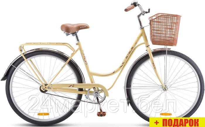 Велосипед Stels Navigator 325 Lady 28 Z010 2023 (бежевый/коричневый)