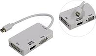 Orient C320 Кабель-адаптер miniDisplayPort(M) - HDMI 19(F)/DVI(F)/VGA (15F)