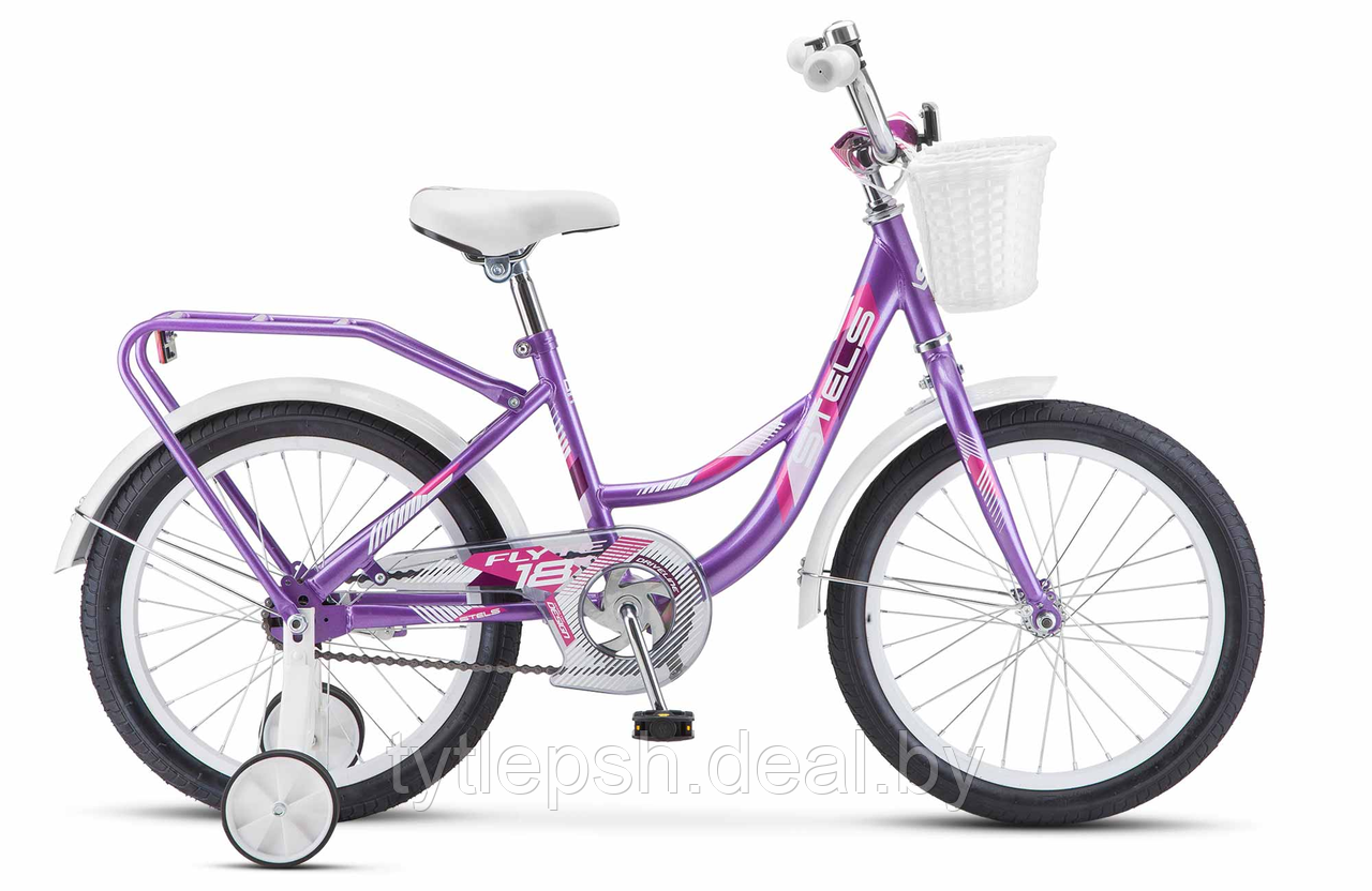 Детский велосипед Stels Flyte 18 Z011 сиреневый 2024 - фото 1 - id-p203423467
