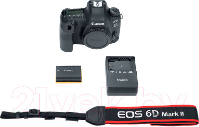 Зеркальный фотоаппарат Canon EOS 6D Mark II Body (1897C031AA) - фото 9 - id-p225108510