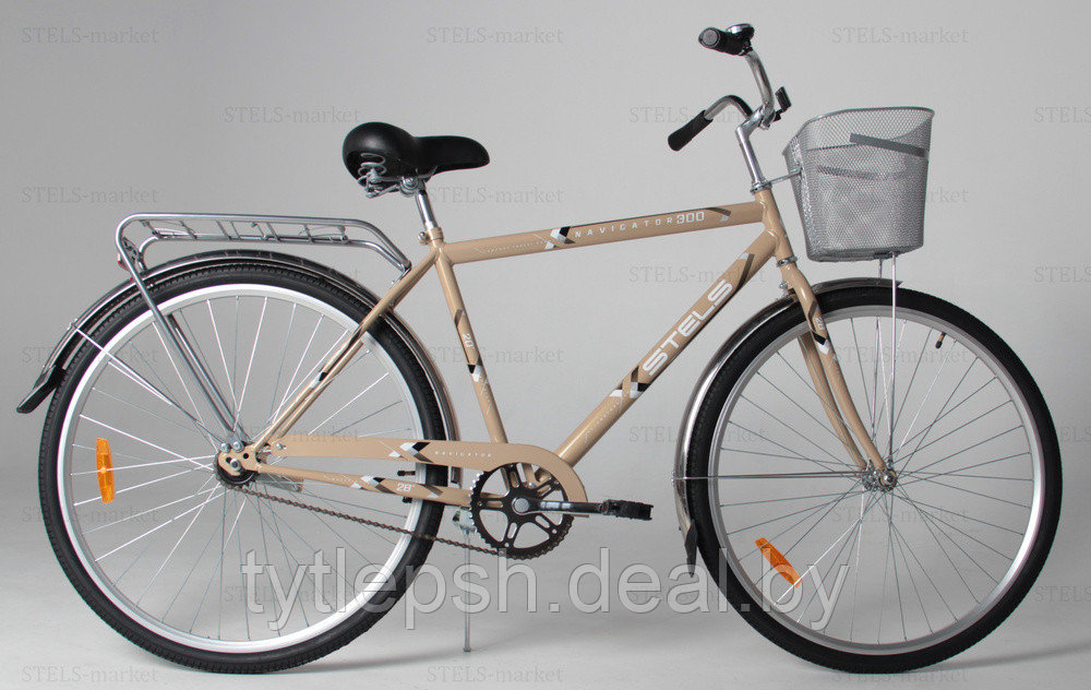 Велосипед Stels Navigator 300 Gent 28" Z010 2024 (светло коричневый) - фото 1 - id-p225110954