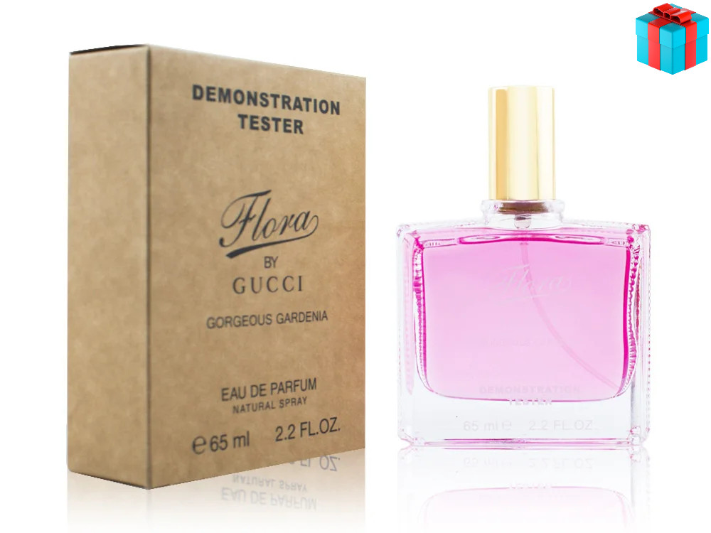 Тестер ОАЭ Gucci Flora Gorgeous Gardenia Limited Edition orange edp 65ml