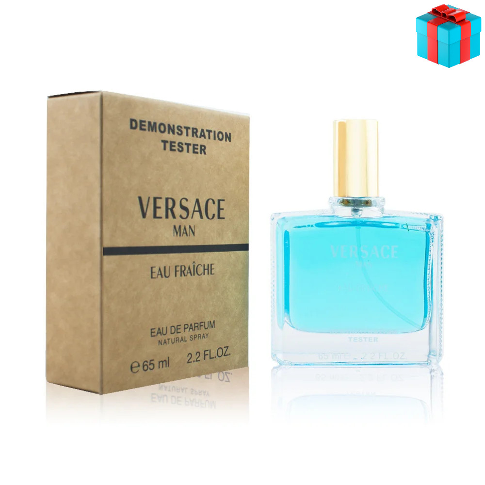 Тестер ОАЭ Versace Man Eau Fraiche edt 65ml - фото 1 - id-p208336074