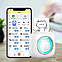 Портативный USB мини принтер Portable Mini Printer Котик  для термопечати с телефона с подсветкой 7 LED, фото 3