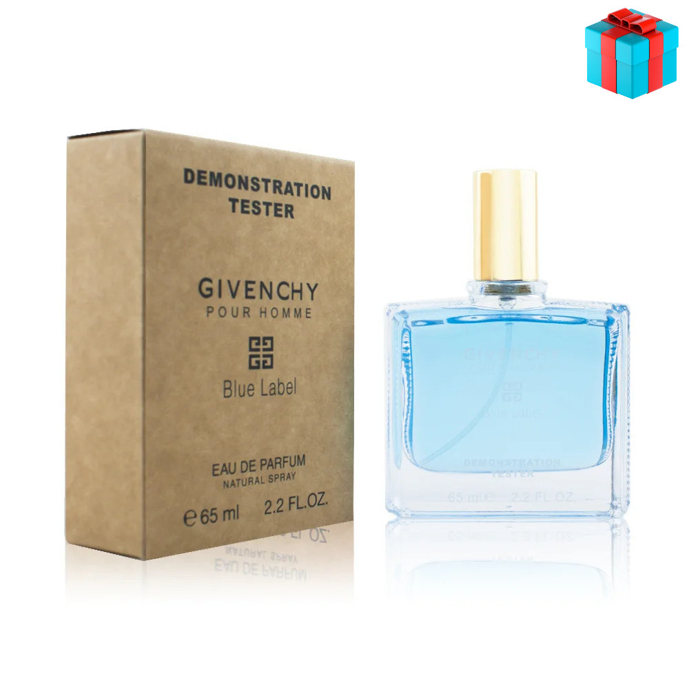 Тестер ОАЭ Givenchy Pour Homme Blue Label edt 65ml - фото 1 - id-p208336110