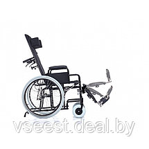 Инвалидная коляска Recline 100 Ortonica (Сидение 48 см., надувные колеса), фото 3