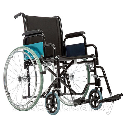 Инвалидная коляска Base 250 Ortonica (Сидение 48 см., надувные колеса), фото 2