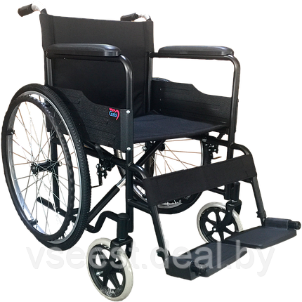 Инвалидная коляска BME4611 Gabi Reha Fund (Сидение 45 см., Литые колеса), фото 2