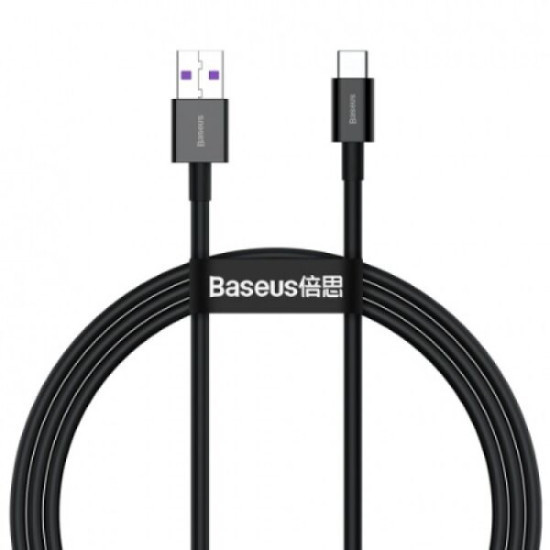 Кабель Baseus USB Type-A - Type-C CATYS-01 (1 м, черный)