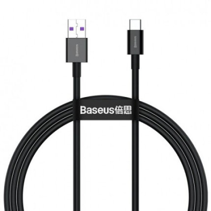 Кабель Baseus USB Type-A - Type-C CATYS-01 (1 м, черный), фото 2