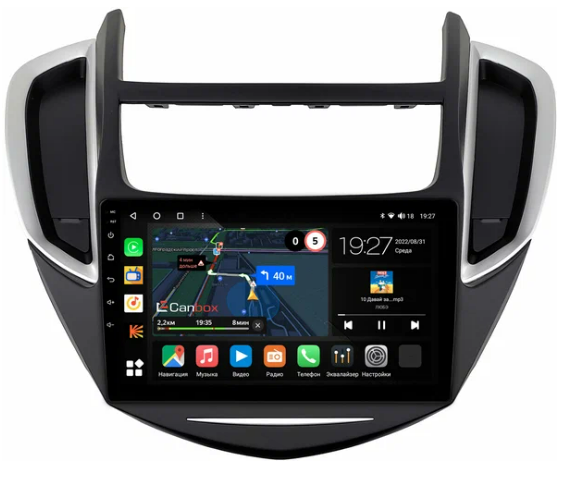 Штатная магнитола Chevrolet Tracker III (Trax) 2013-2017 Canbox на Android 10 (4G-SIM, 4/64, DSP)