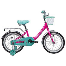 Детский велосипед Novatrack Ancona 16 (розовый/голубой, 2018)