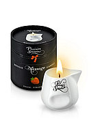 MASSAGE CANDLE STRAWBERRY 80ML Свеча с массажным маслом 80 мл