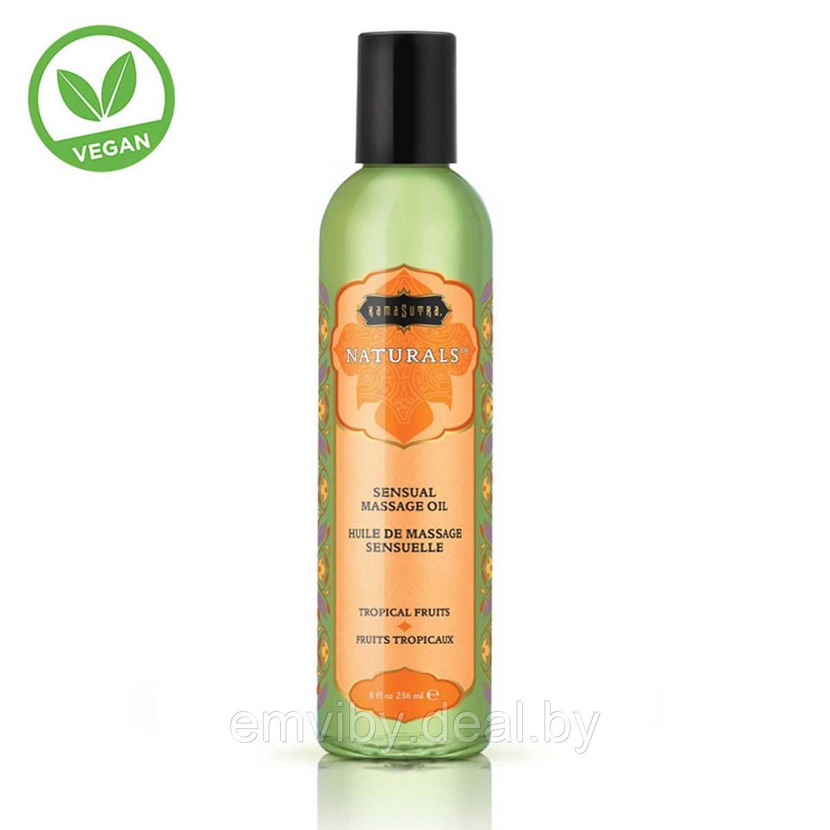Массажное масло Naturals massage oil Tropical mango 236 мл - фото 1 - id-p225116649