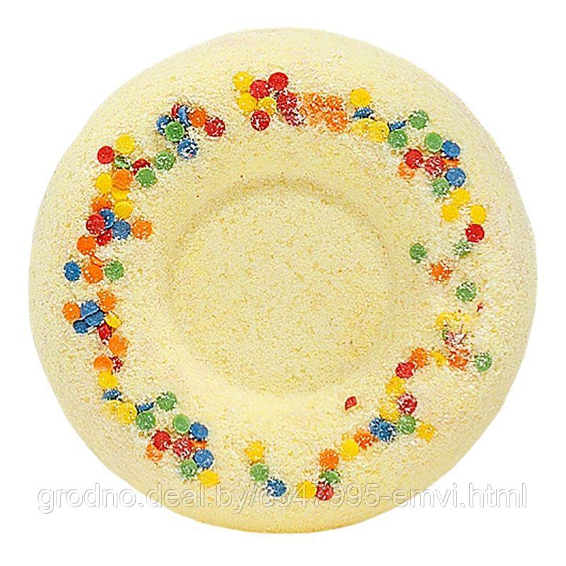 Бурлящий шар для ванн «Медовый пончик» 60 г - фото 1 - id-p225116722