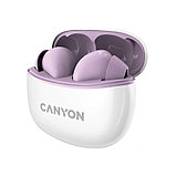 Наушники беспроводные "CANYON CNS-TWS5PU", бело-розовый, фото 2