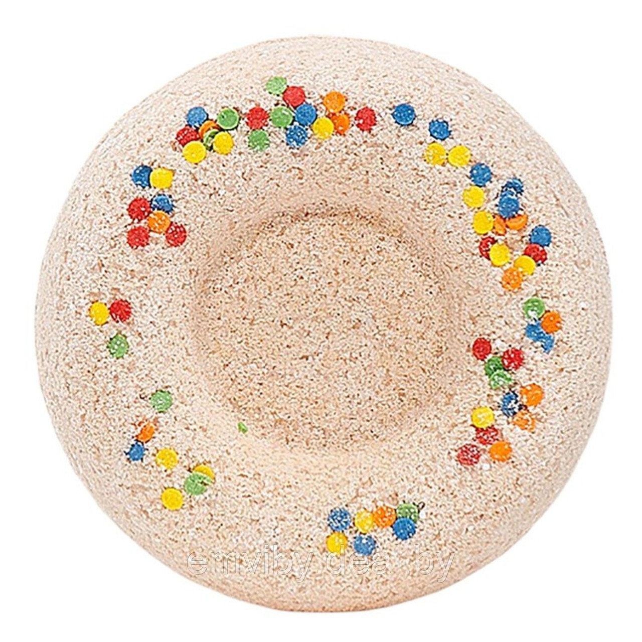 Бурлящий шар для ванн "Карамельный пончик" 60 г - фото 1 - id-p225116791