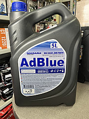 Жидкость AdBlue 5л. Niagara Ниагара (водный раствор мочевины) для систем SCR а/м Евро 4,5,6