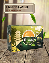 Пиала GOLD зелёный чай (100 пакетиков)