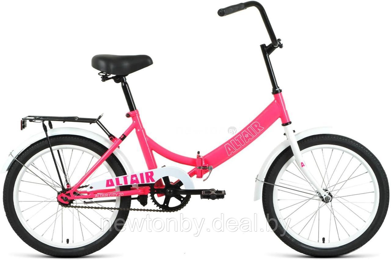 Детский велосипед Altair City 20 2022 (розовый/белый) - фото 1 - id-p225121717