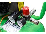 Компрессор ECO AE-502-3 (440 л/мин, 8 атм, коаксиальный, масляный, ресив. 50 л, 220 В, 2.20 кВт) (AE-502-3), фото 5