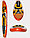 Сапборд SUP Board POWERFANS (320х84х15), арт. TA004-002 (оранжевый), фото 4