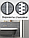 Декоративная отделочная панель самоклеящаяся Серый кирпич,  70х77см 10 штук, фото 7