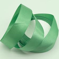 Лента атласная, 25 мм*23 м, зеленый шалфей