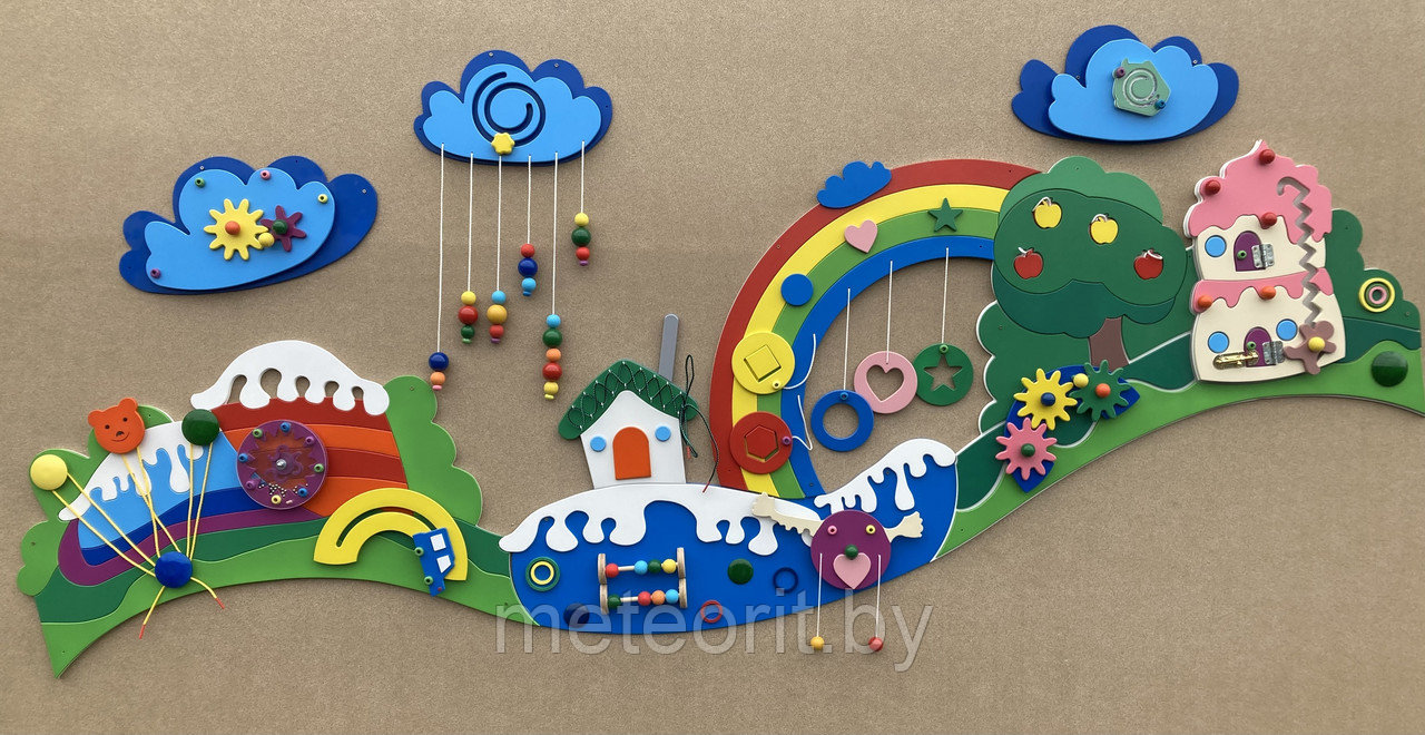 Бизиборд "Веселые приключения"