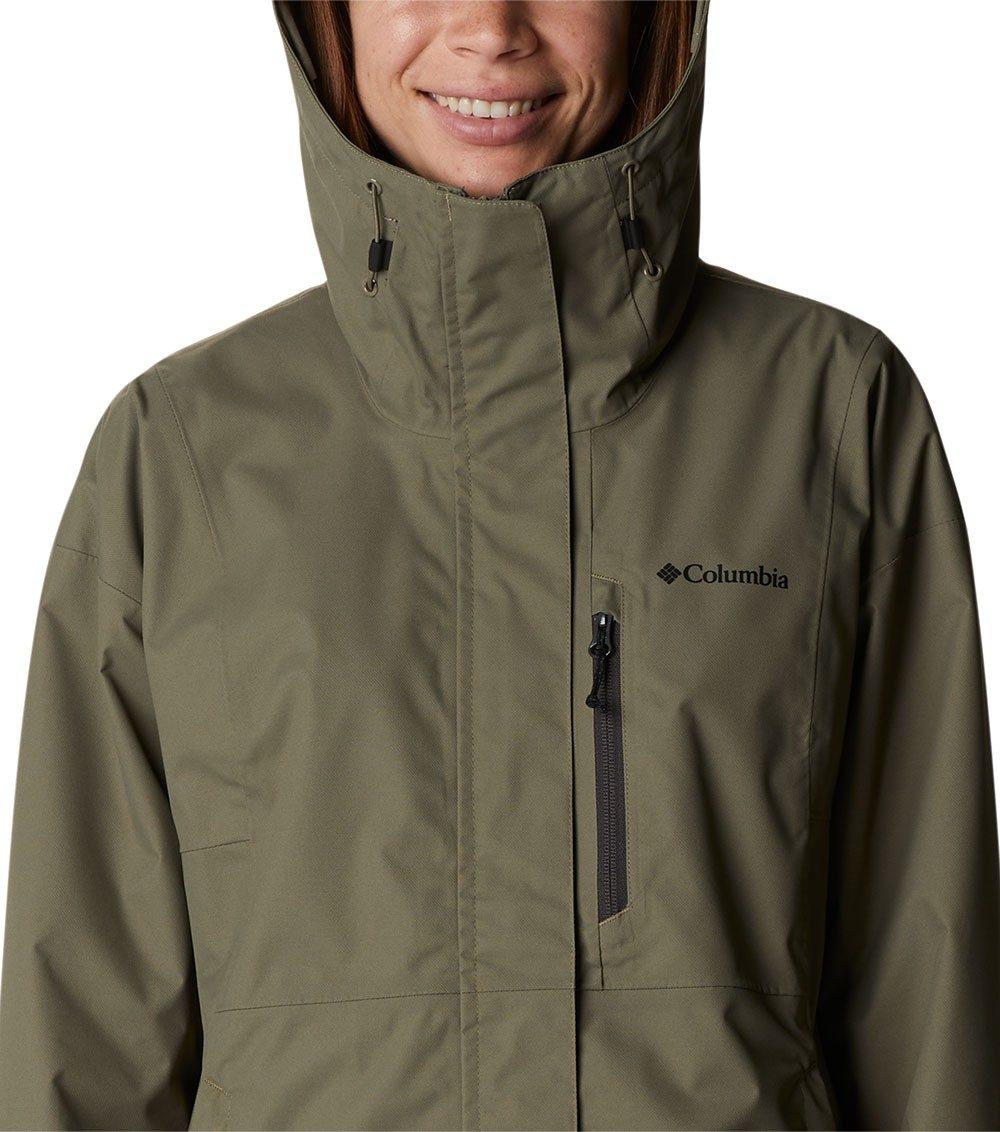 Куртка мембранная женская Columbia Hikebound Jacket зеленый 1989251-397 - фото 4 - id-p225086189