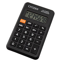 Калькулятор карманный Citizen LC-310 NR, 8-разрядный 114х69х14мм, черный