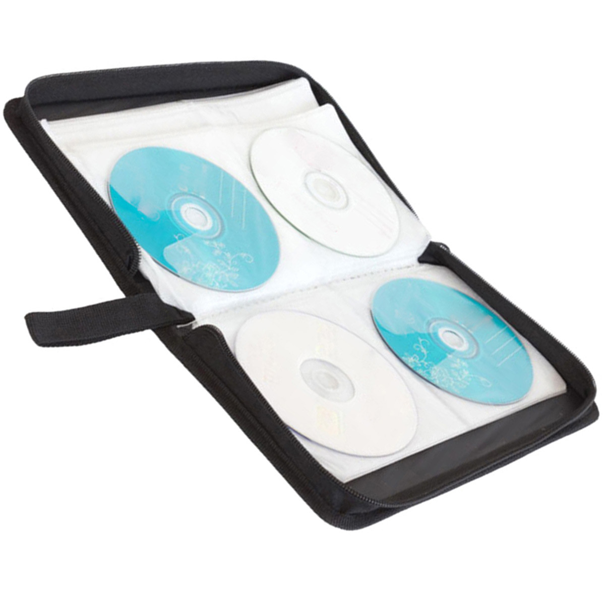 Сумка футляр для хранения дисков SiPL 80 слотов CD/DVD синий SIPL - фото 3 - id-p225123936