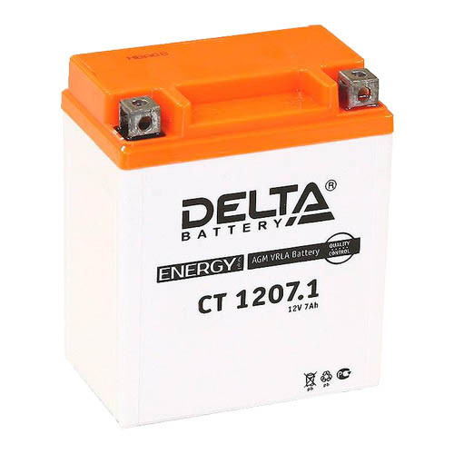 АККУМУЛЯТОР DELTA CT 1207 7AH