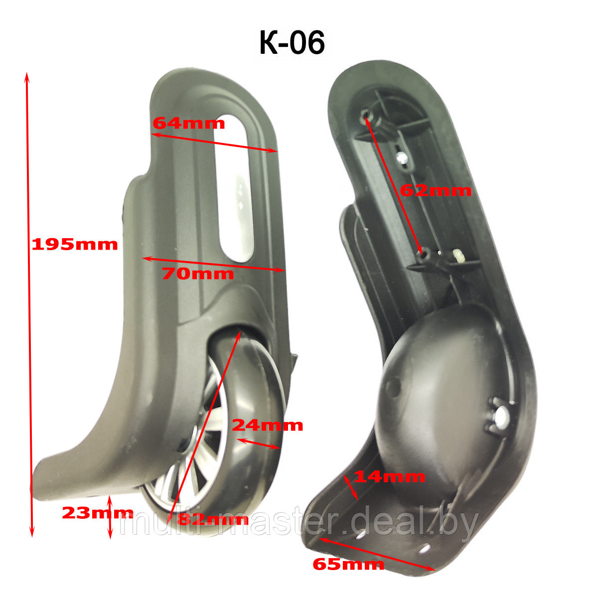 Колесо для чемодана К-06