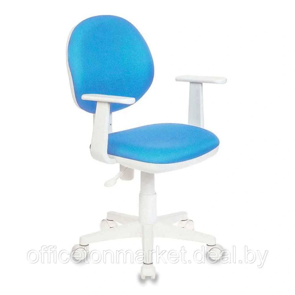 Кресло для детей Бюрократ "CH-W356AXSN/15-", ткань, пластик, голубой - фото 1 - id-p224255429