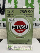 Масло Mitasu MJ-410 GEAR OIL GL-5 75W-90 100% Synthetic 4л